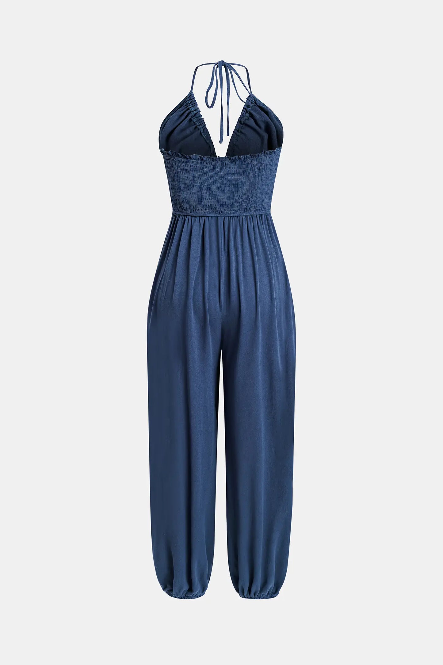 Luvani™ Plunge Halter Jumpsuit