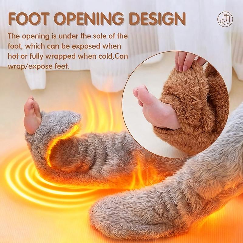 Luvani™ Fuzzy Warm Long Socks
