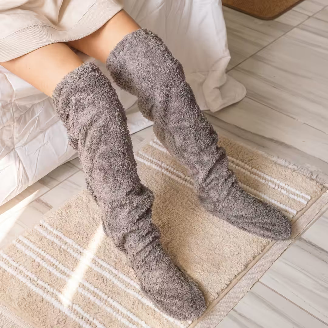 Luvani™ Fuzzy Warm Long Socks