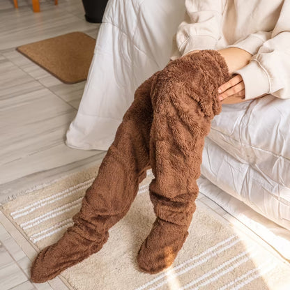 Luvani™ Fuzzy Warm Long Socks