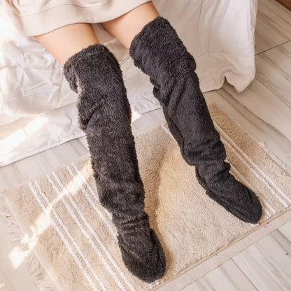 Luvani™ Fuzzy Warm Long Socks