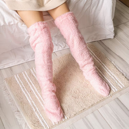 Luvani™ Fuzzy Warm Long Socks