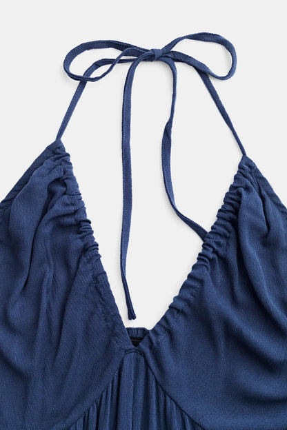 Luvani™ Plunge Halter Jumpsuit